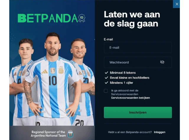Betpanda login